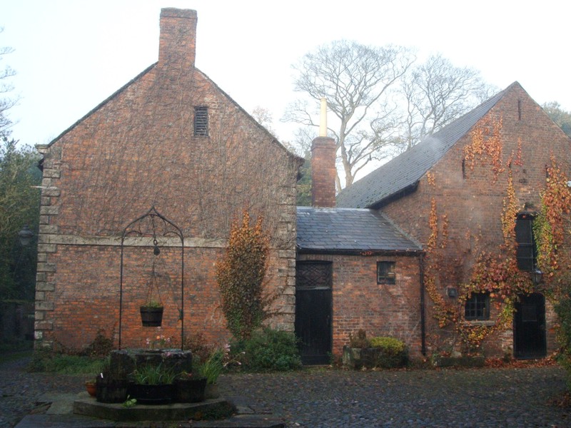 The back of the Brewhouse and Well