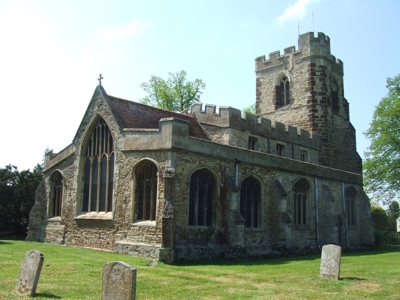 The church at Cople, exterior shot